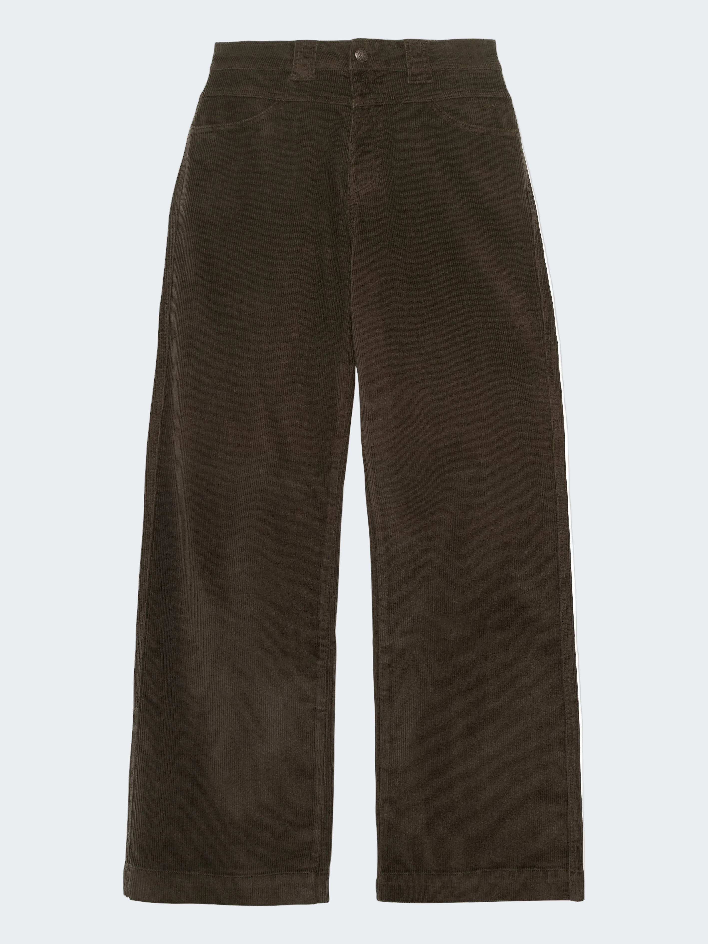 Wide Leg Corduroy Trousers