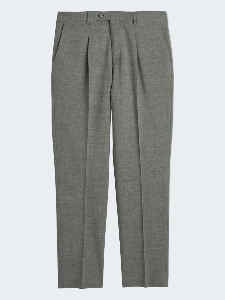 Fine Wool With 4 Way Stretch Trousers
