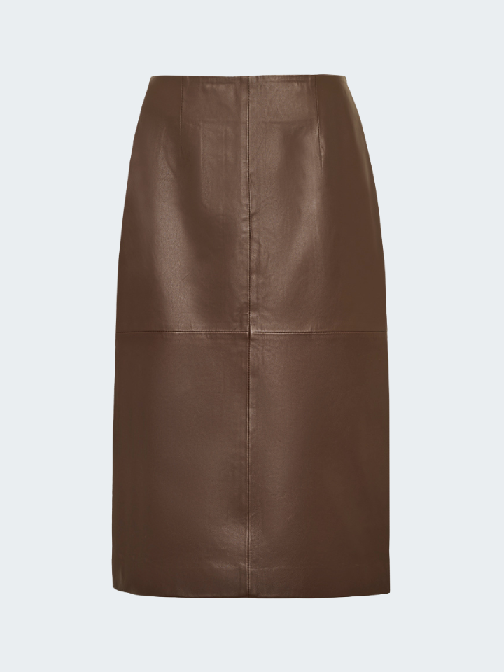 Genuine Soft Leather Skirt
