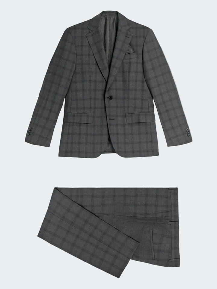 Super 110's Fine Wool Check Suit