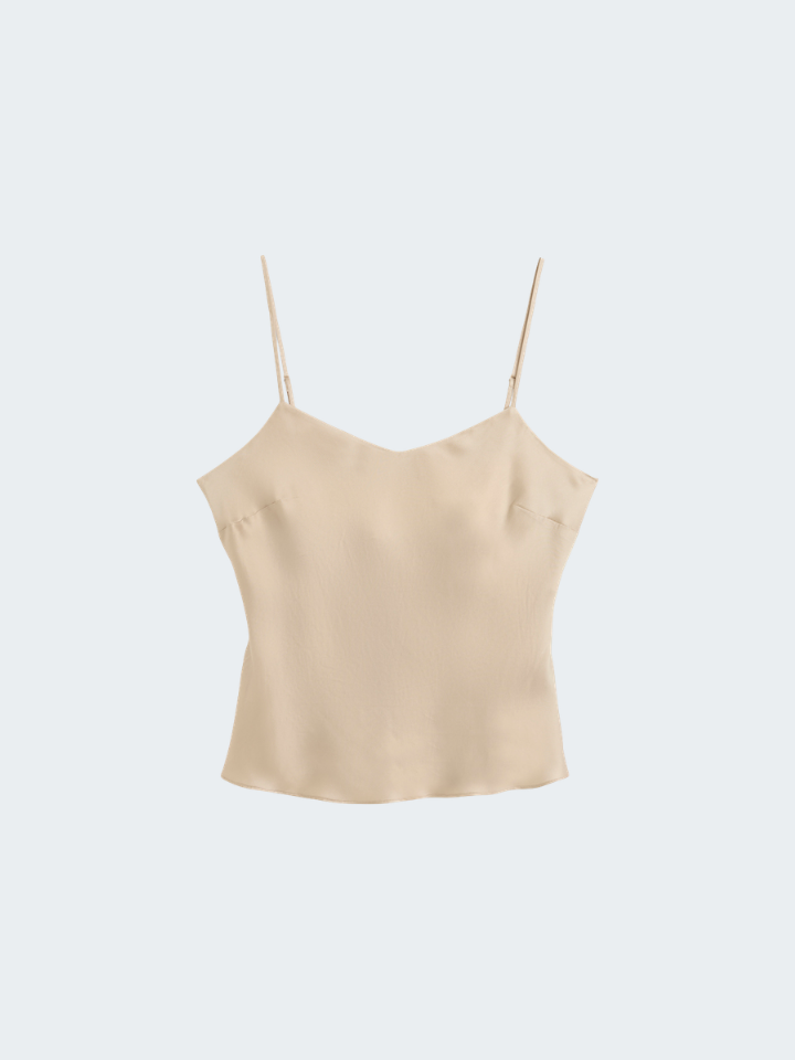Silk Stretch Camisole Top