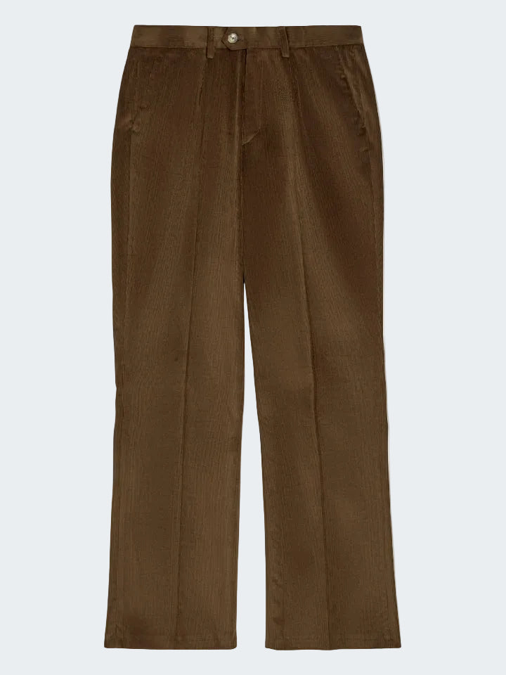 Corduroy Straight Trousers