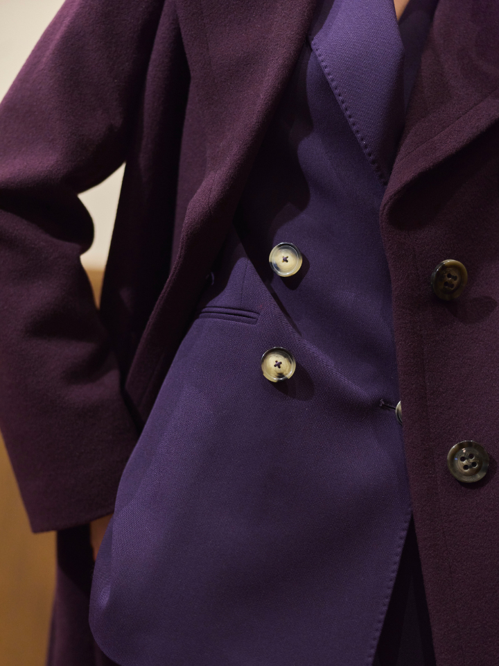 Long Cashmere Wool Coat