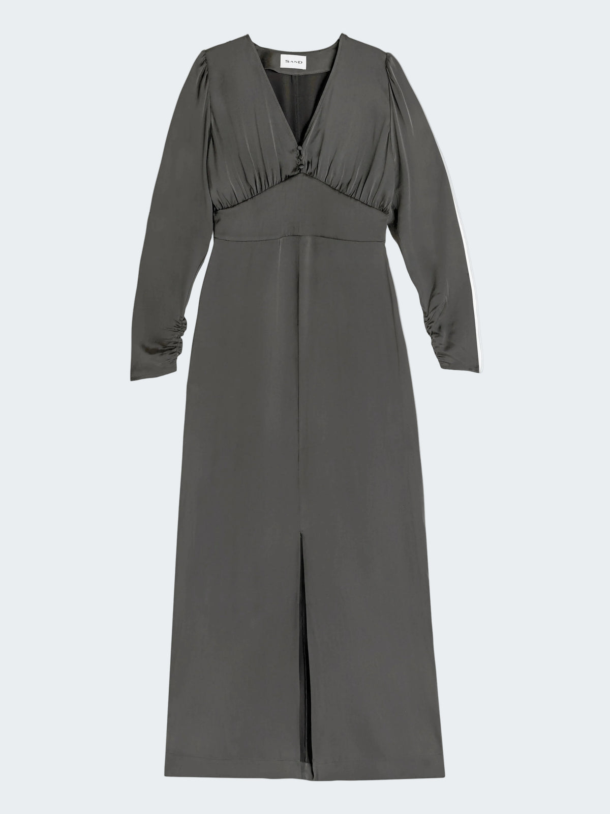 Long Dress in Silk Stretch