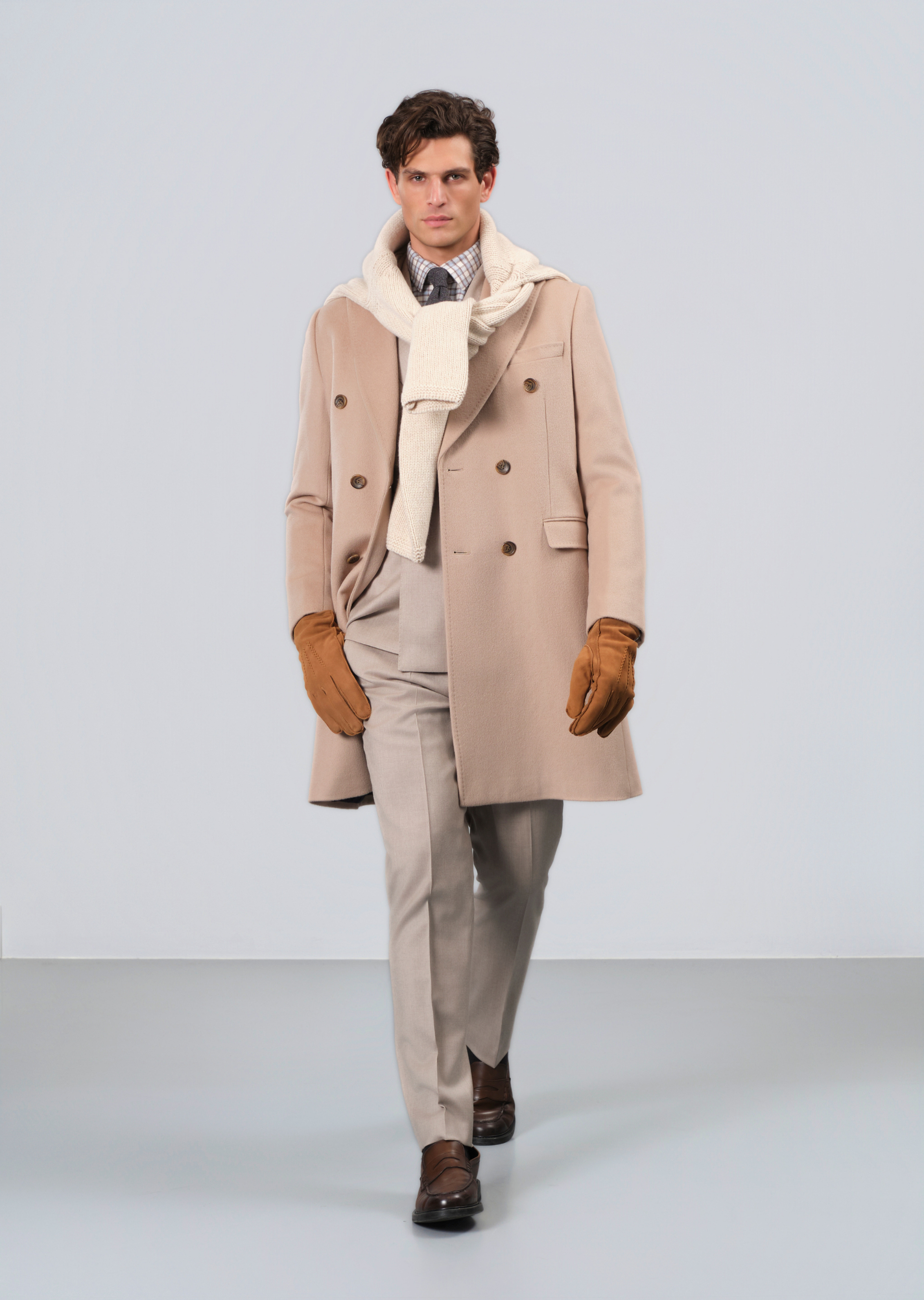 Cashmere Button Coat