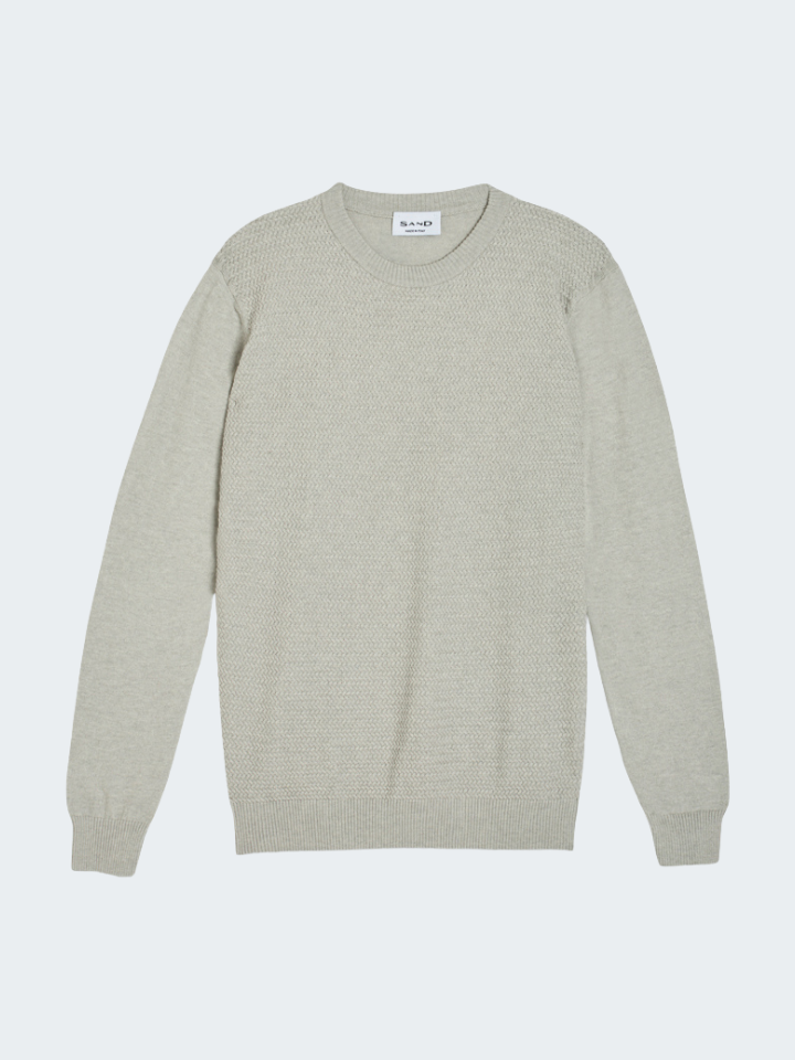 Merino wool cotton sweater