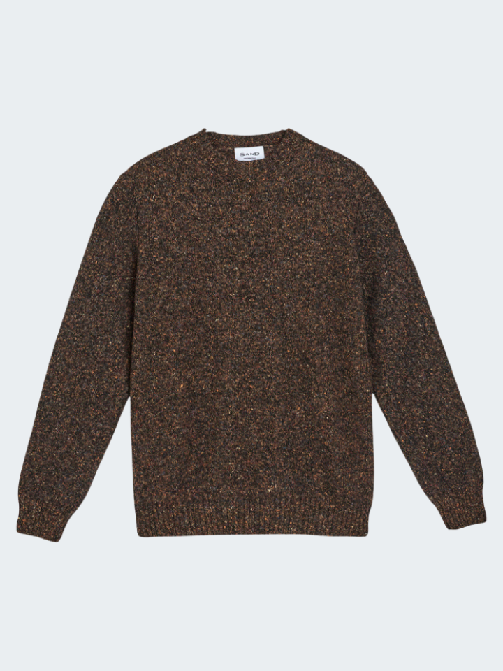 Silk mix wool sweater