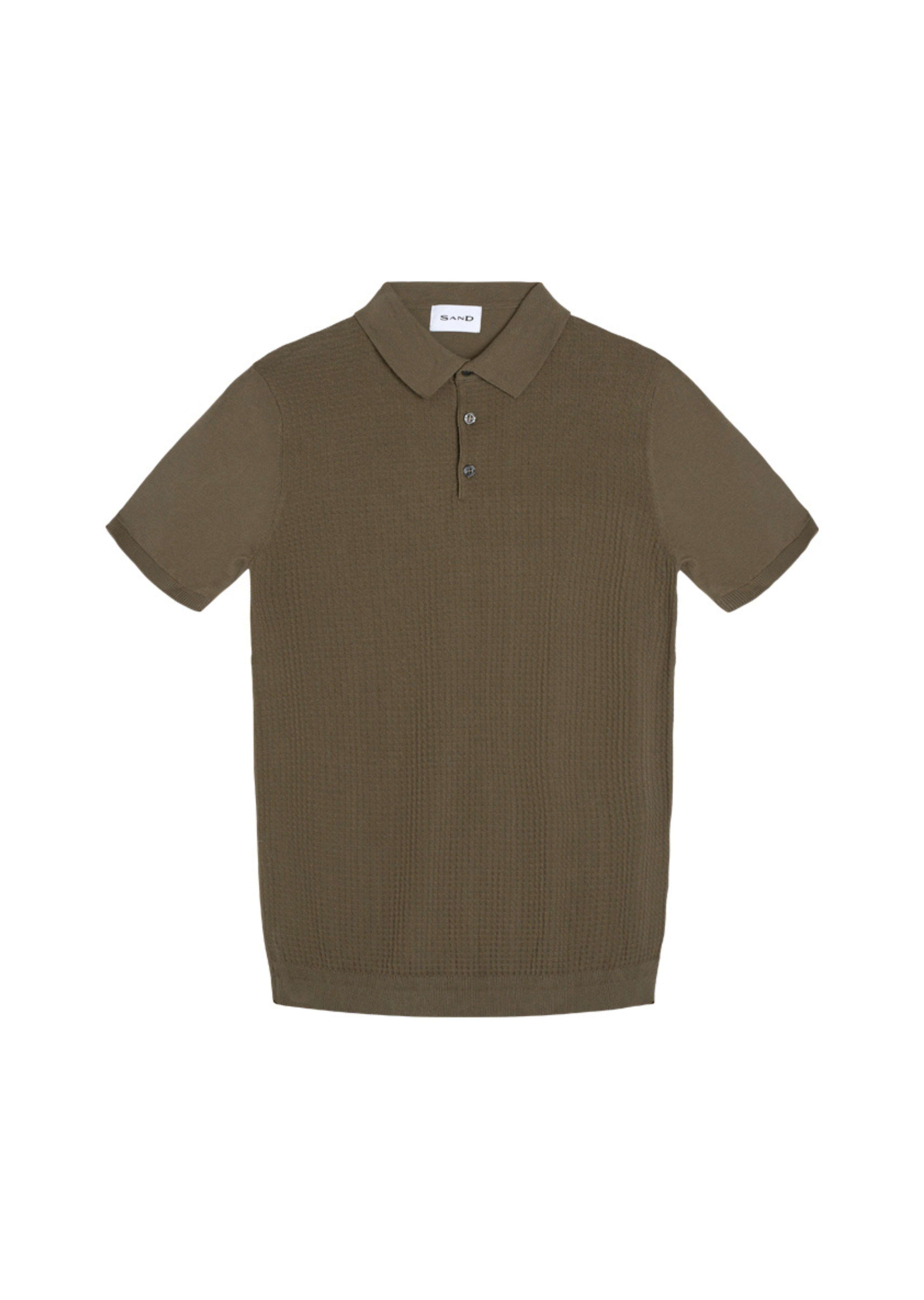 5445 Retro Polo - Brown