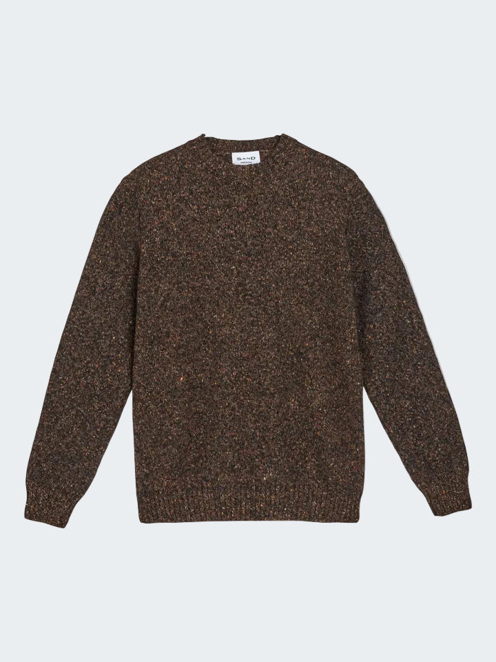 Silk mix wool sweater