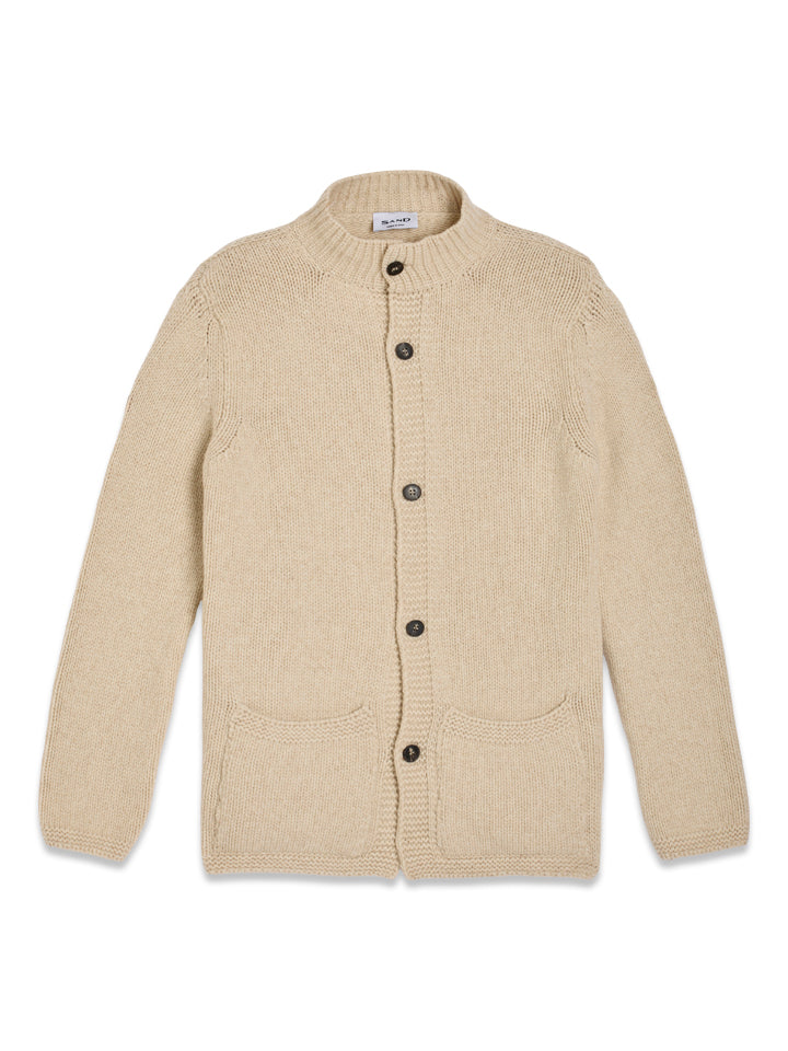 Super fine pure wool cardigan