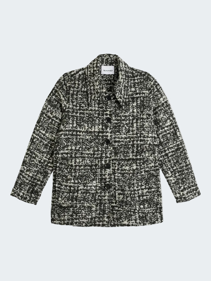 Boucle Jersey Overshirt