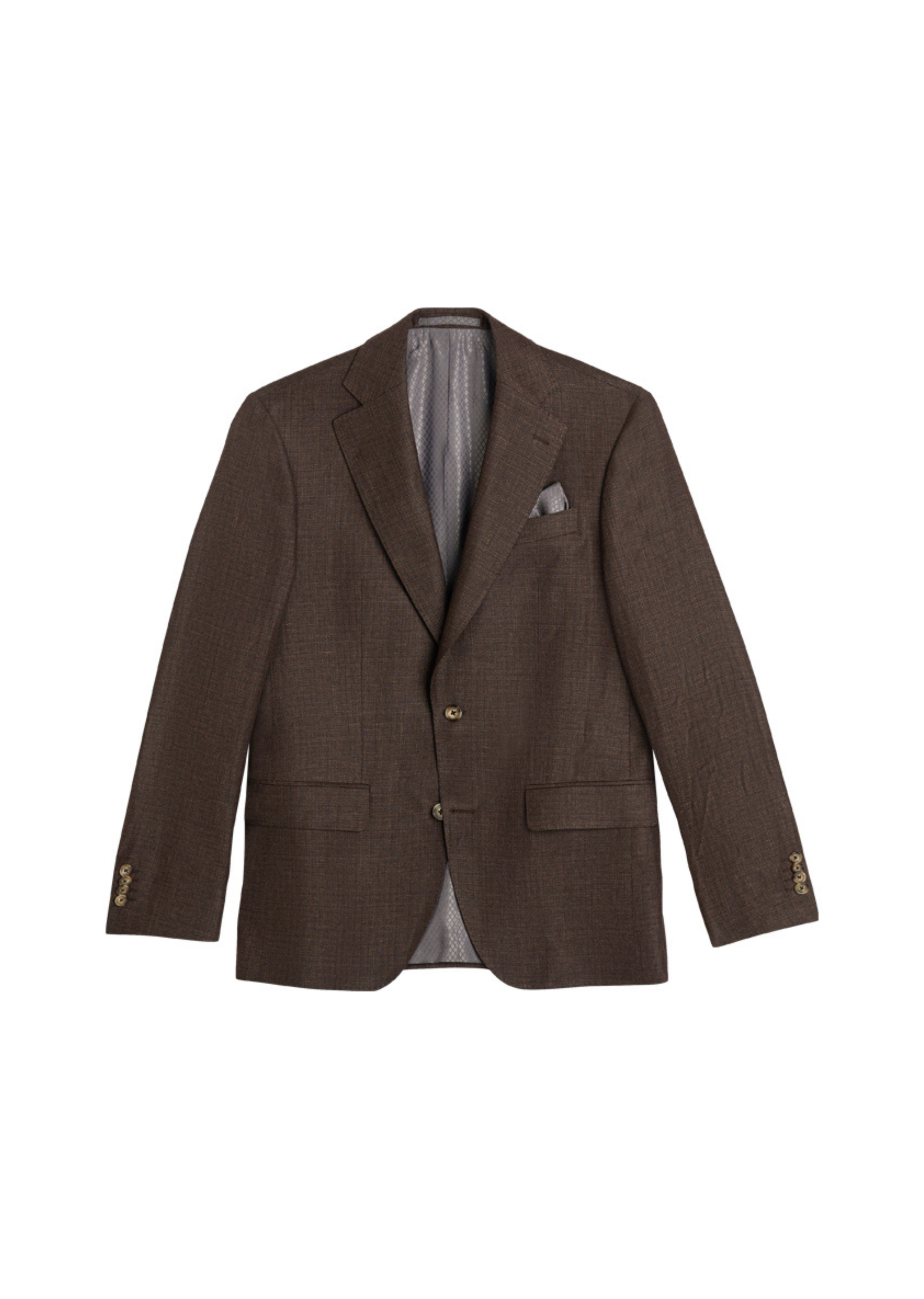 Eligo napoli テーラードジャケット ブラウン系 6146 Star Napoli. - Dark Brown | Regular fit