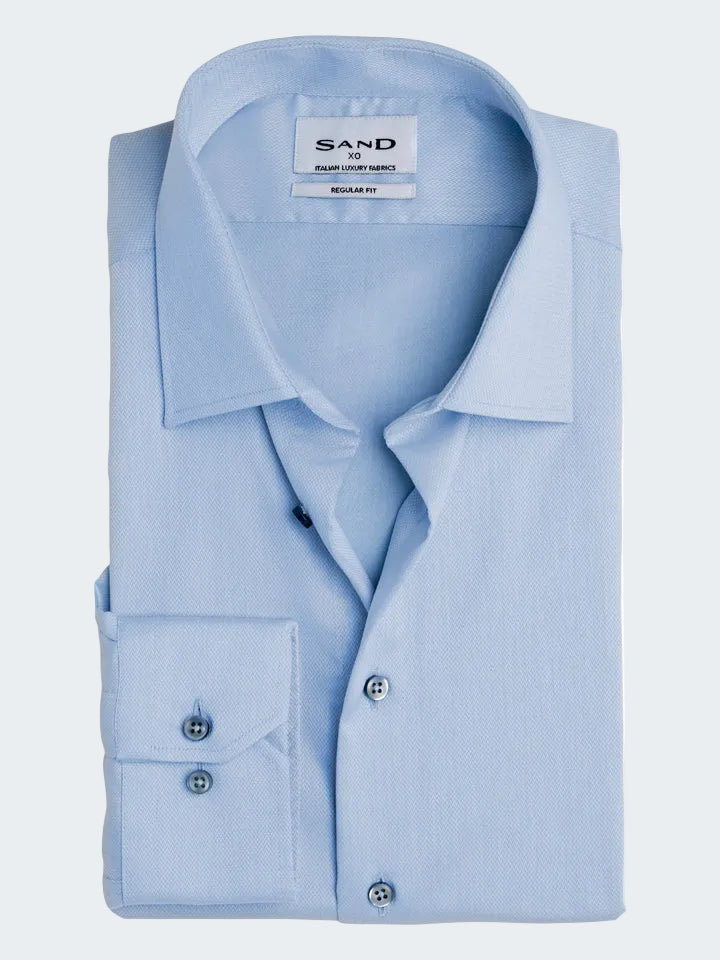Cotton Dobby Structure Shirt - Regular