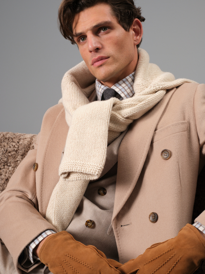 Cashmere Button Coat
