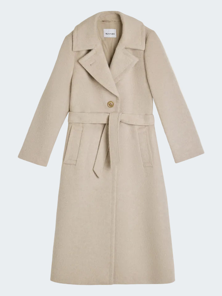 Alpaca Wool Long Coat