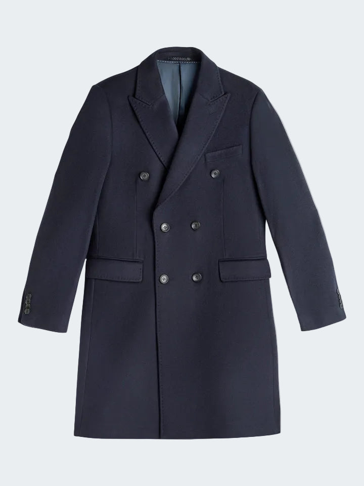 Cashmere Button Coat