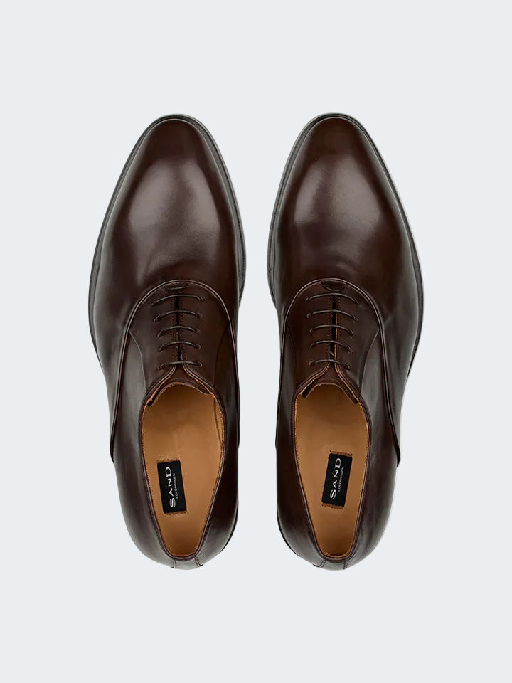 Leather oxford shoes