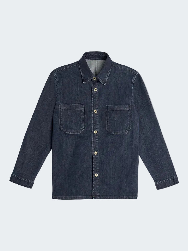 Super Stretch Denim Overshirt