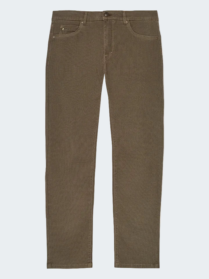 4-Way Stretch Micro Print Jeans