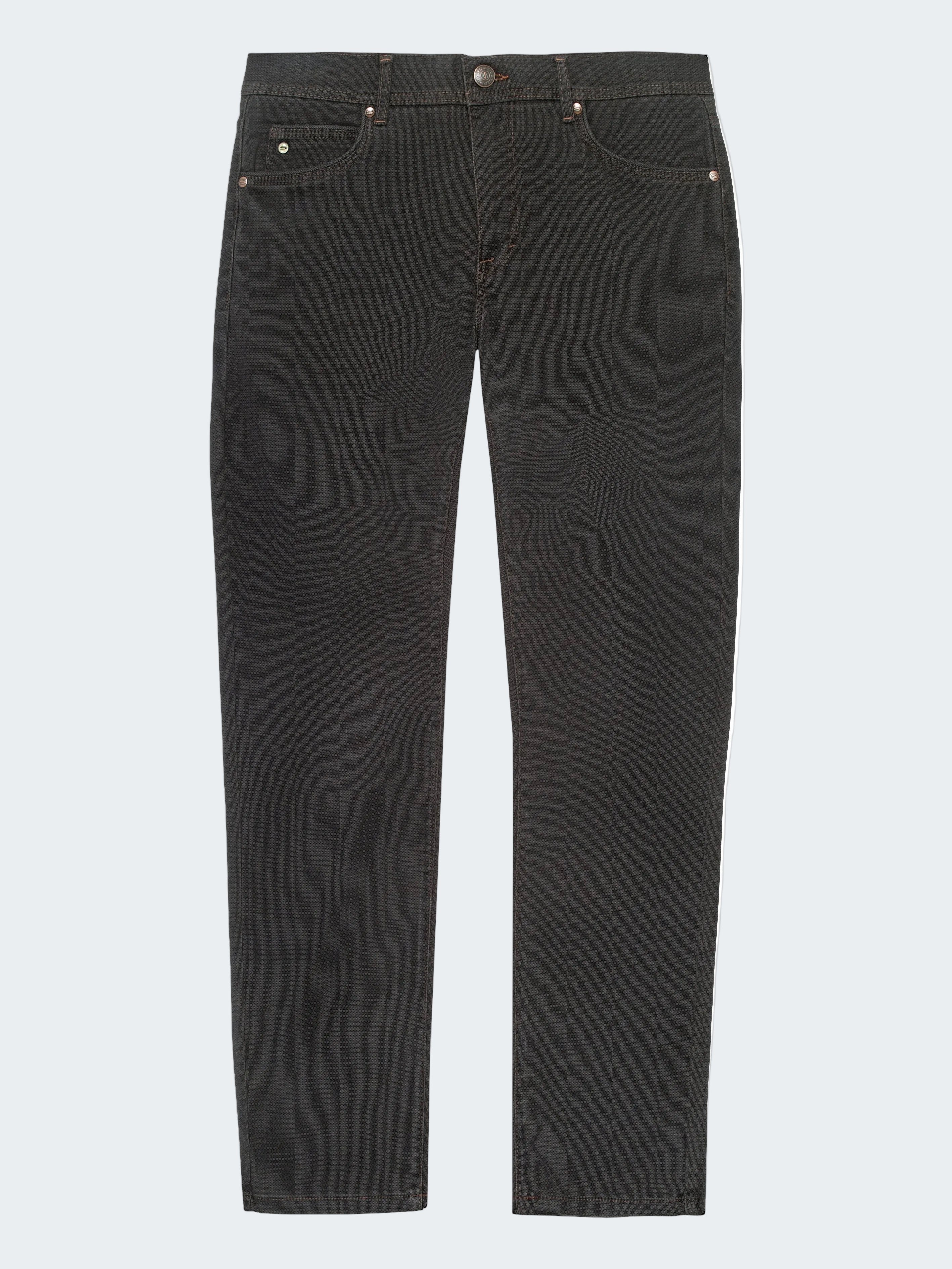 4-Way Stretch Micro Print Jeans