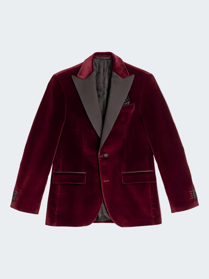 Soft Italian Velvet Blazer