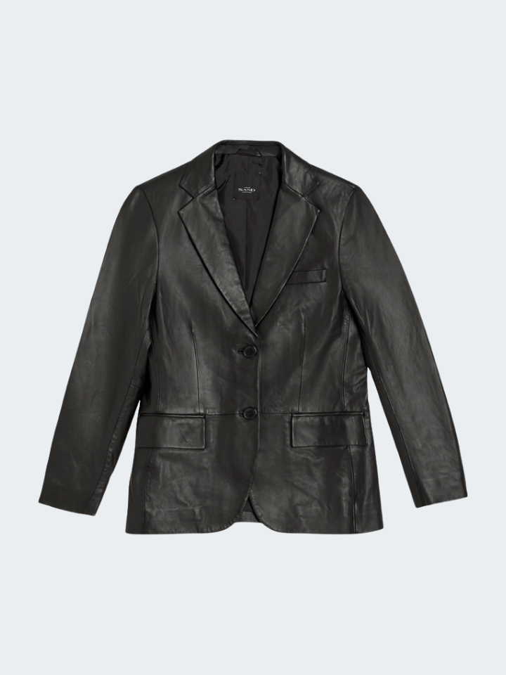 Genuine Soft Leather Blazer
