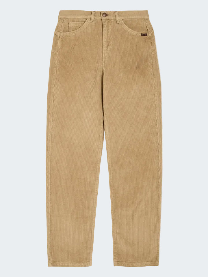 Straight Soft Corduroy Trousers