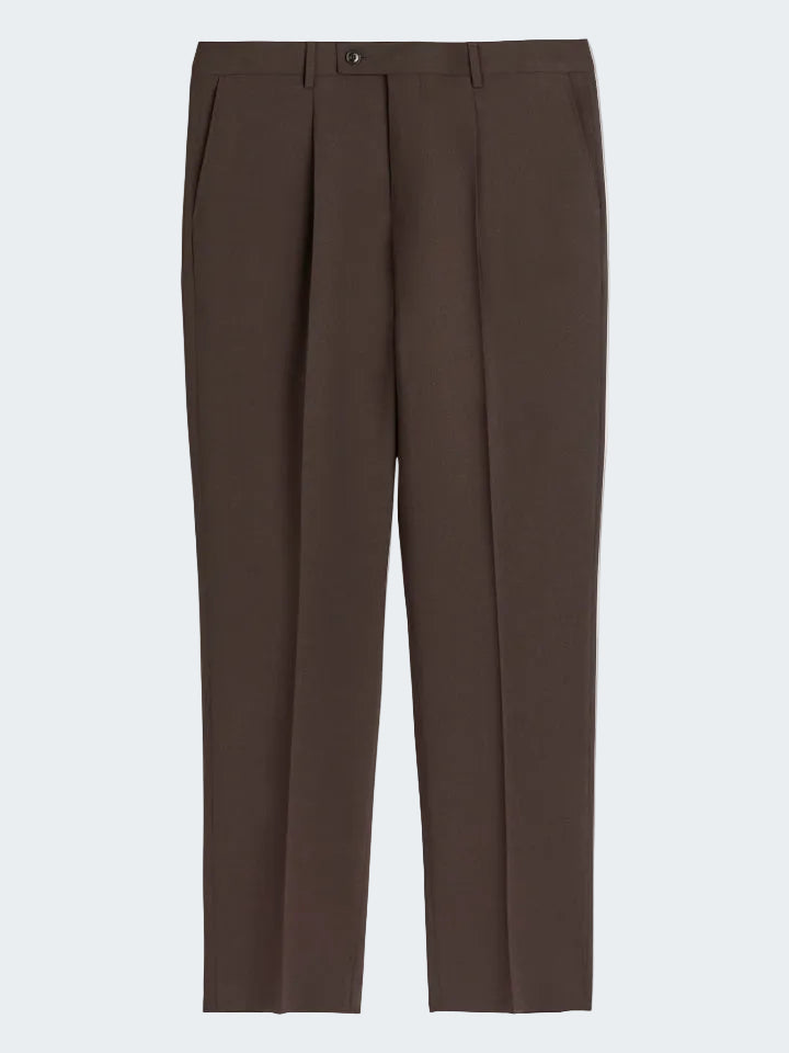Fine Wool With 4 Way Stretch Trousers