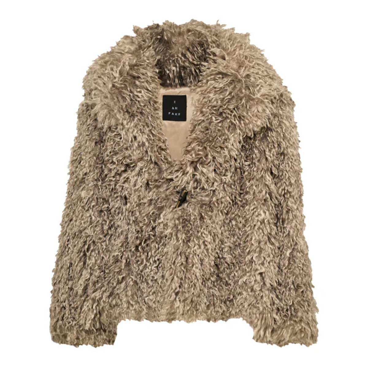 ジャケット・アウター S fur embroidery trench short Boohoo ME
