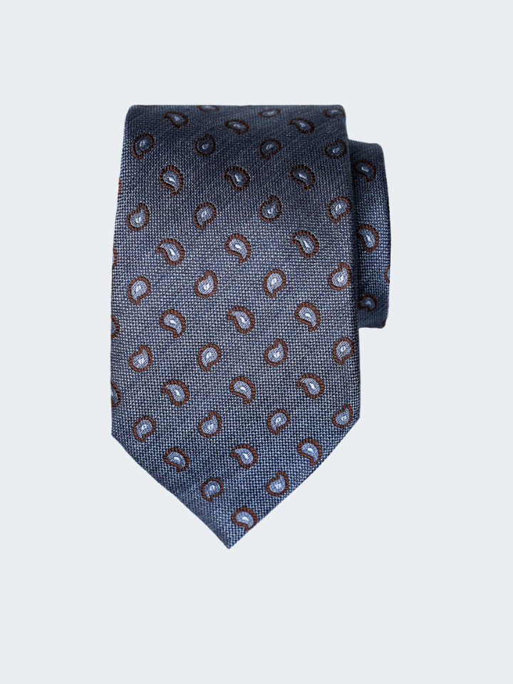 Silk Paisley Pattern Tie