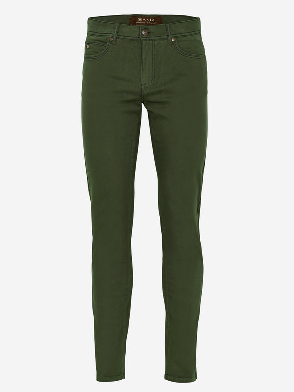 Suede Touch Burton NS 32" - Green | Slim fit