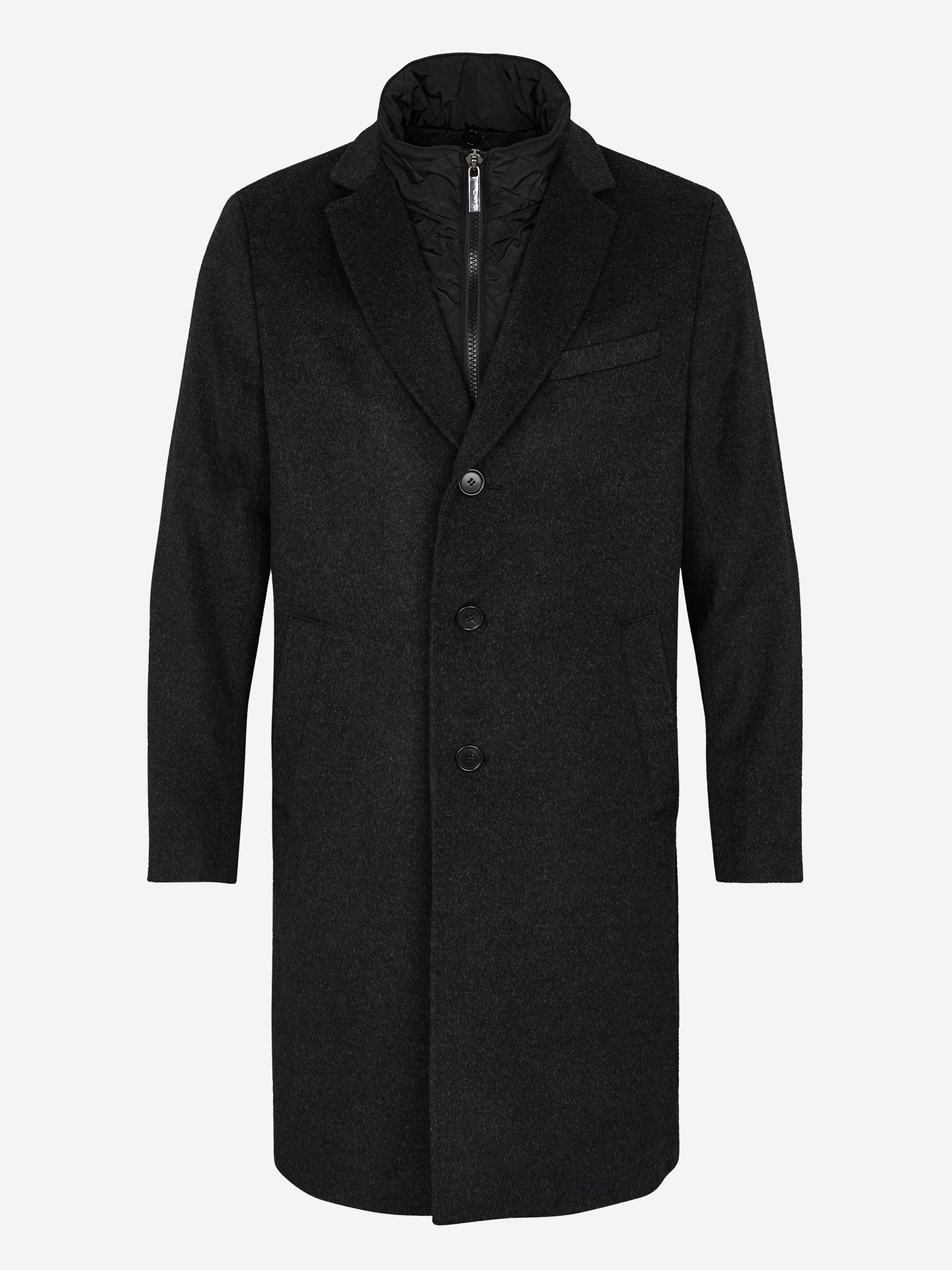 Cashmere Coat Sultan Tech - Graphite Grey