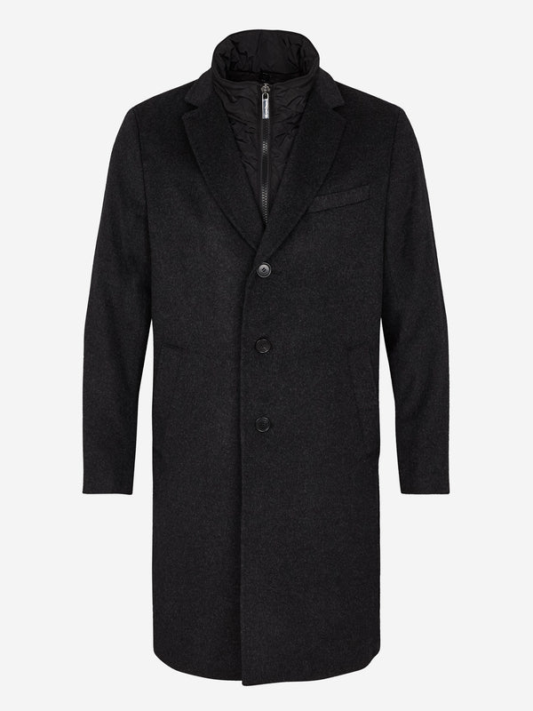 Cashmere Coat Sultan Tech - Graphite Grey