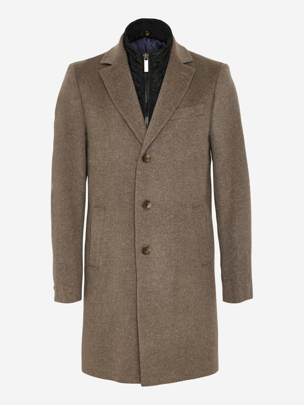 Cashmere Coat Sultan Tech - Brown