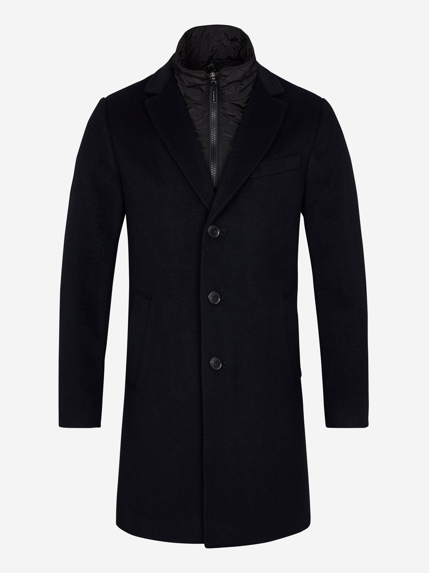 Cashmere Coat Sultan Tech - Dark Navy Blue