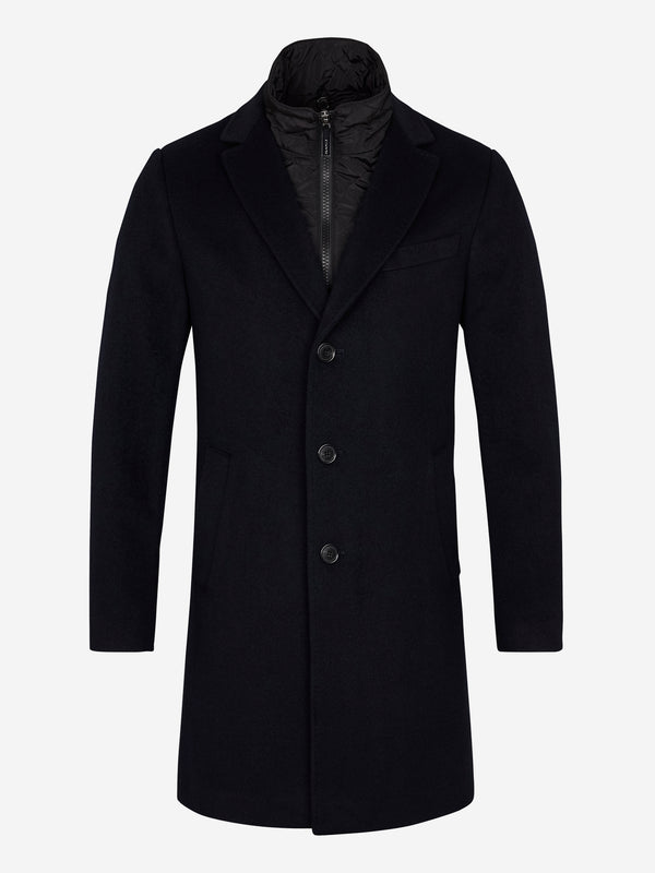 Cashmere Coat Sultan Tech - Dark Navy Blue