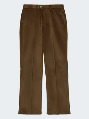 Corduroy Straight Trousers