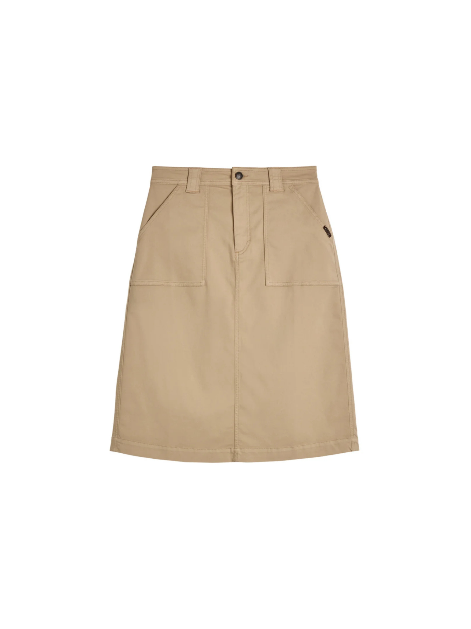 Suede Touch W Damla Skirt - Light Camel