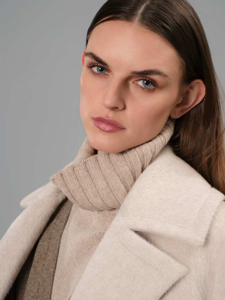 Turtleneck Sweater in Cashmere Wool