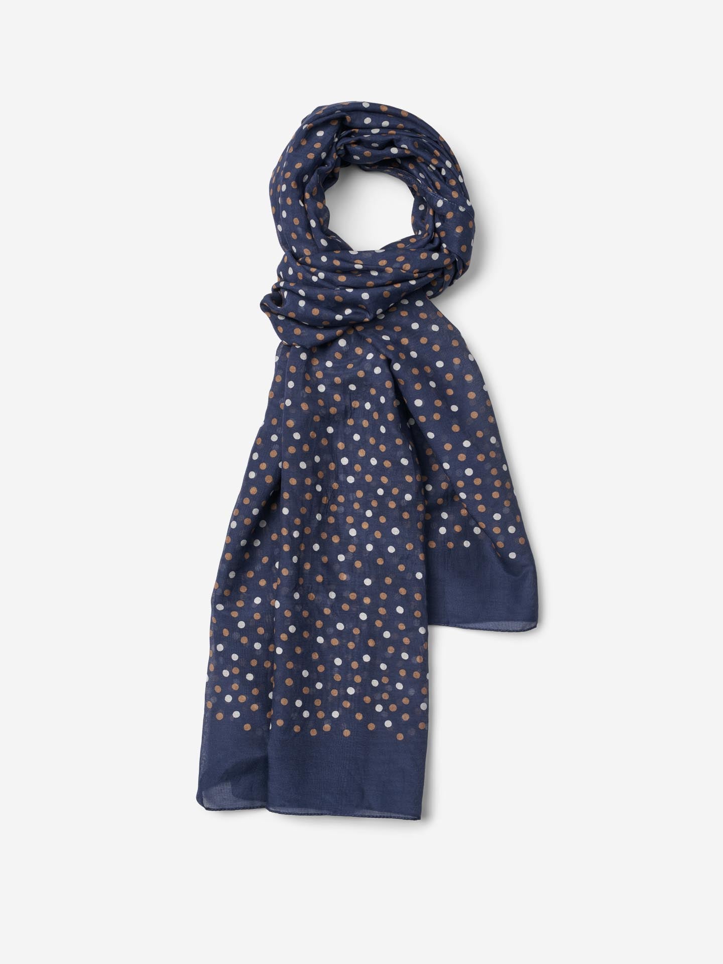 Scarves MW S338 70 cm x 180 cm - Dark Navy Blue