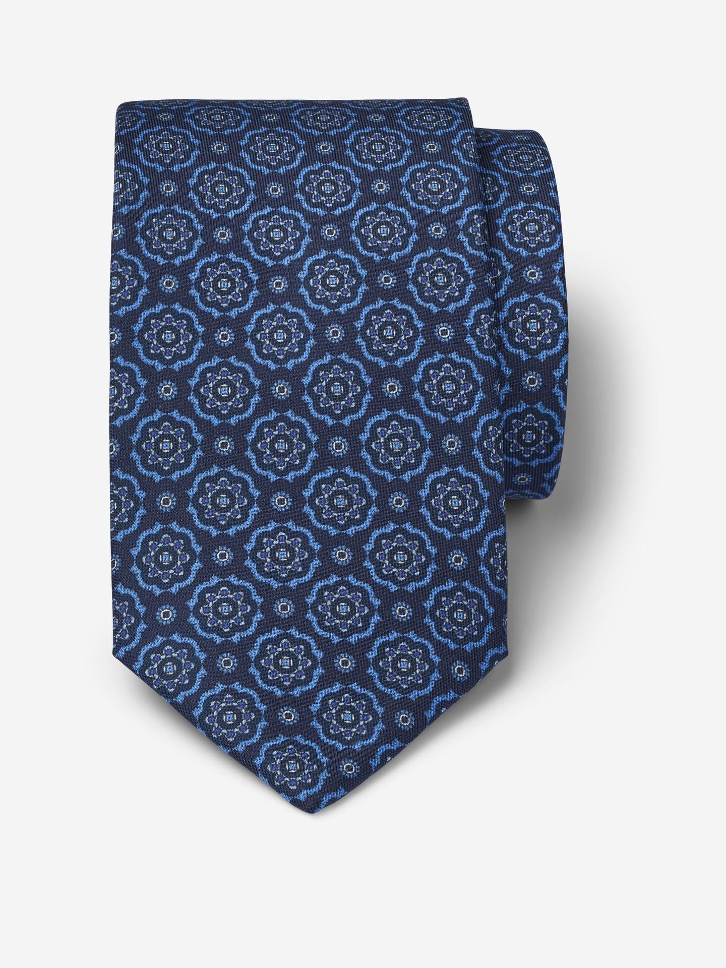 Ties 8cm T441 - Medium Blue