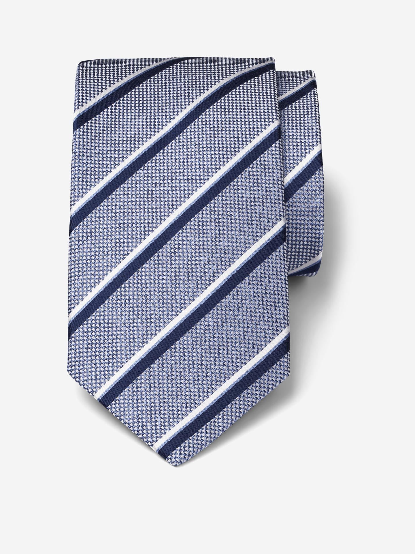 Ties 8cm T443 - Blue