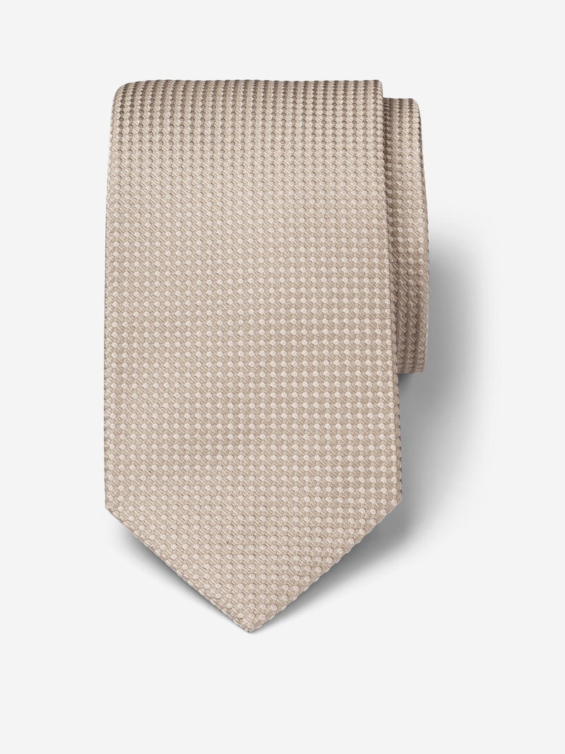 Ties 8cm T446 - Light Camel