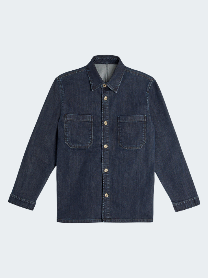 Super Stretch Denim Overshirt