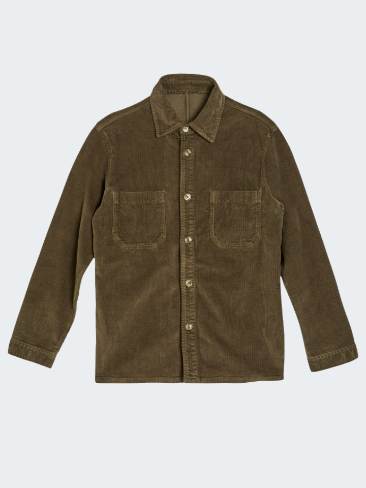 Corduroy Stretch Overshirt