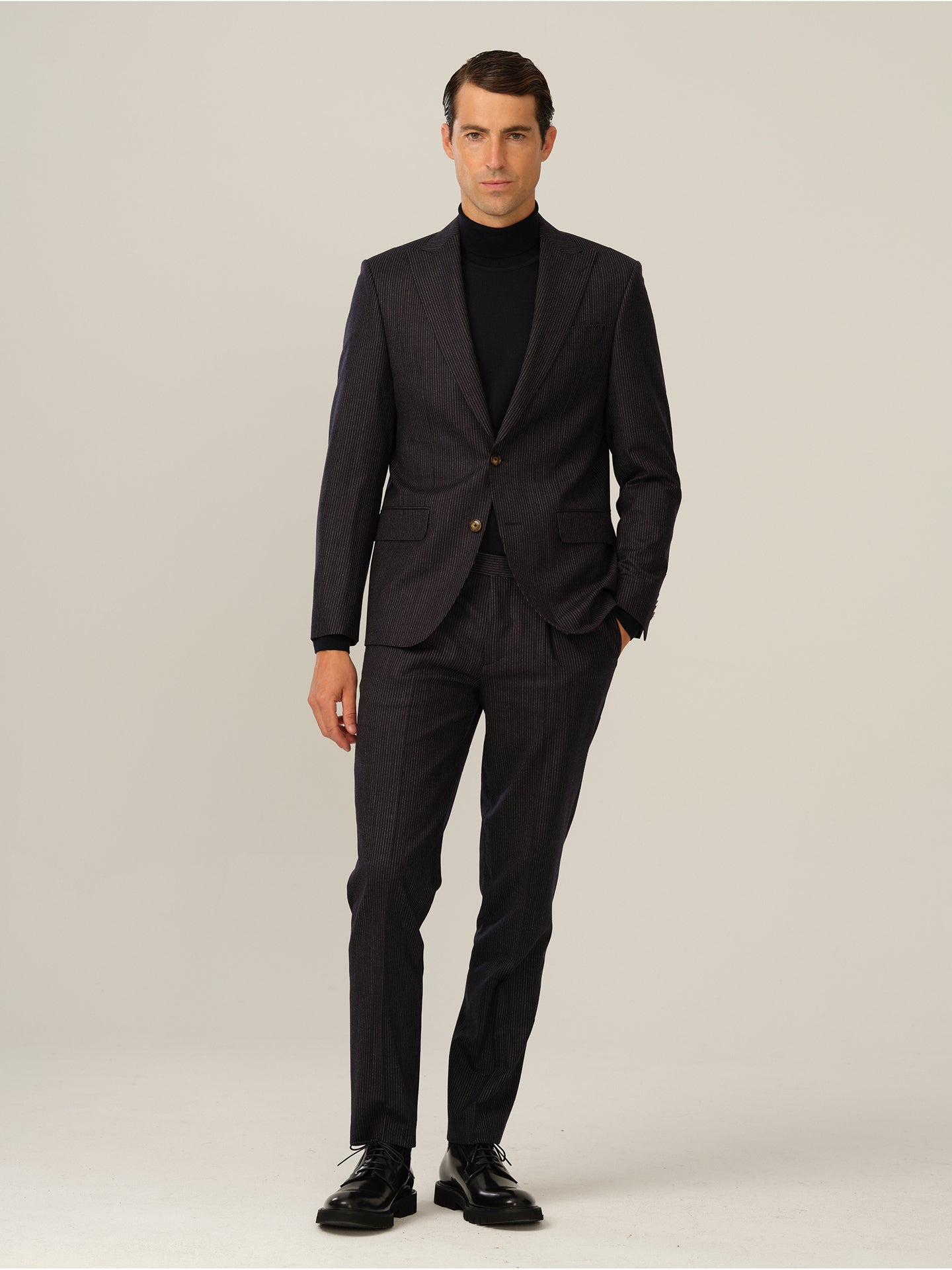 1892 Star Dandy-Mark N - Dark Navy Blue | Modern fit