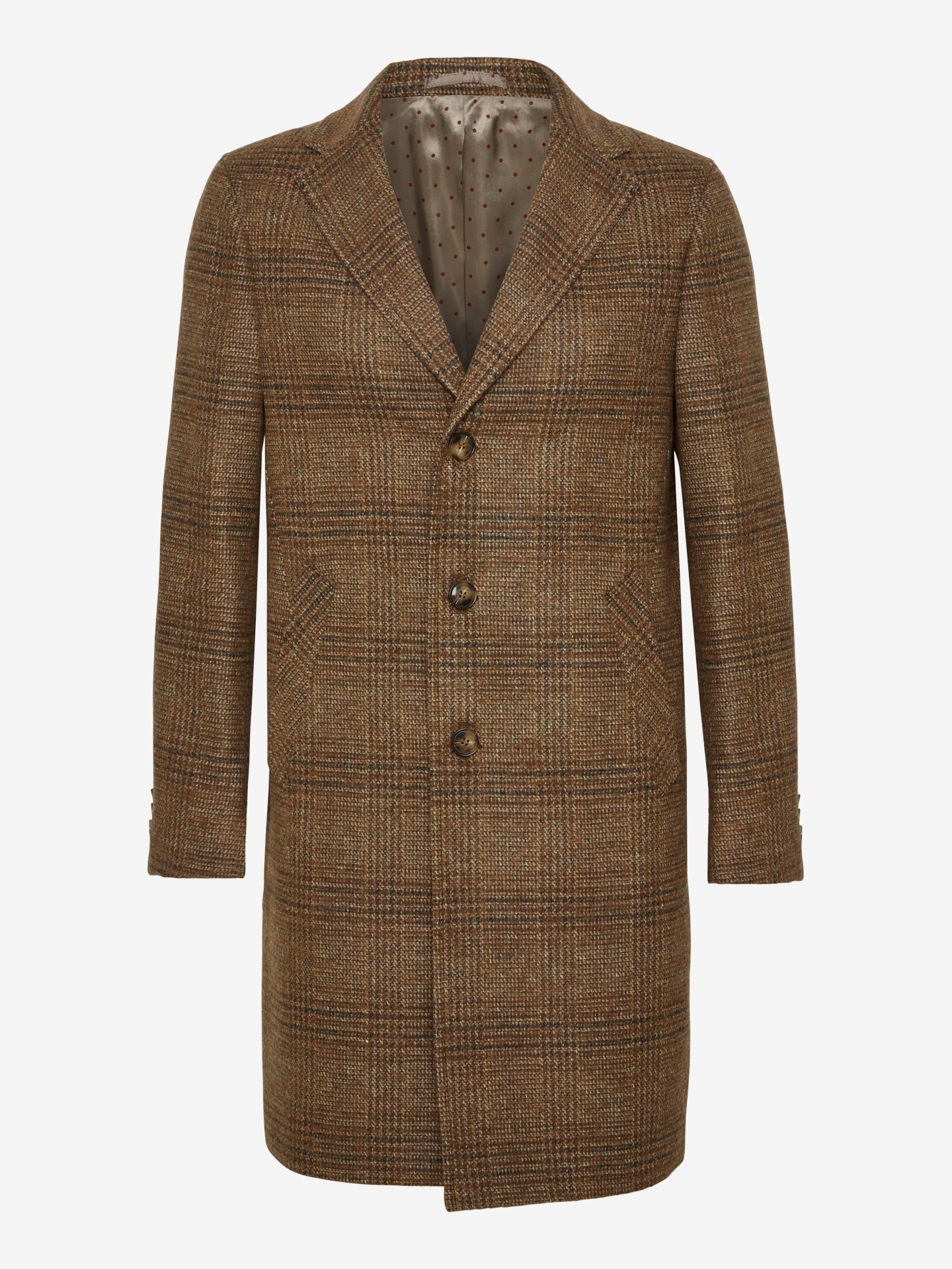 7475 Retro Coat - Dark Camel