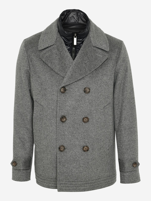 Cashmere Coat Landon - Smoky Grey