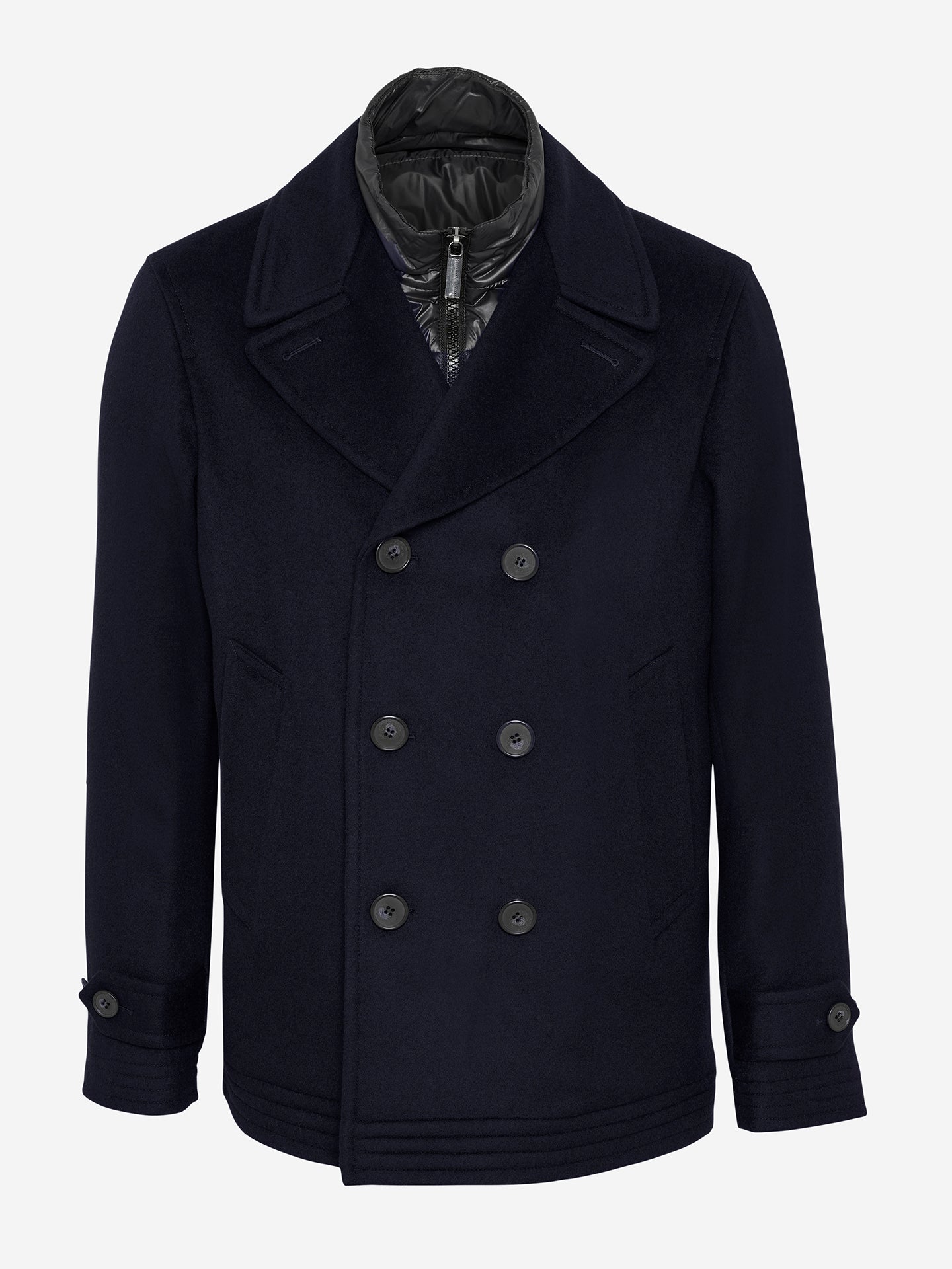 Cashmere Coat Landon - Medium Blue