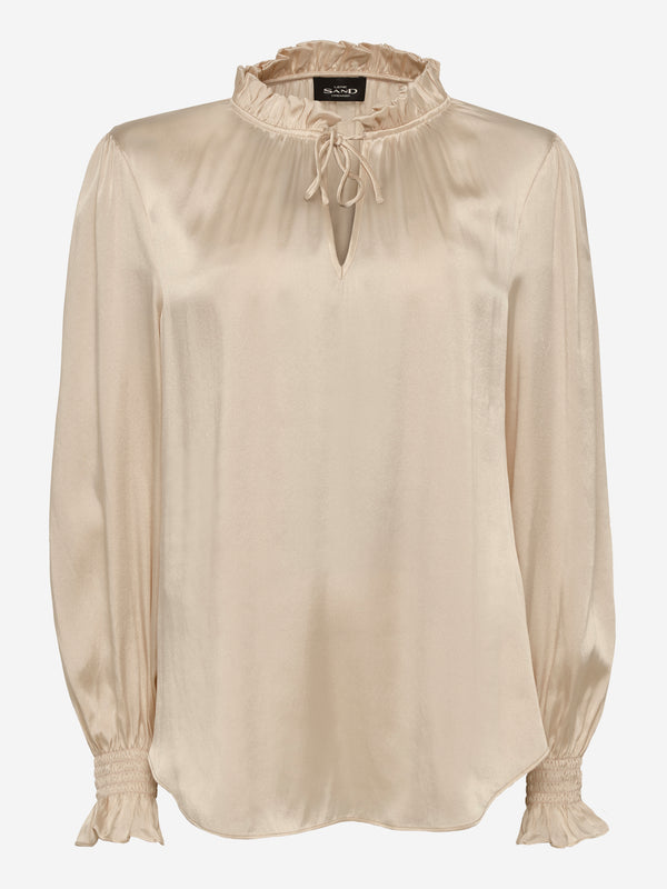 3176 Matt Lalie Blouse - Champagne Beige